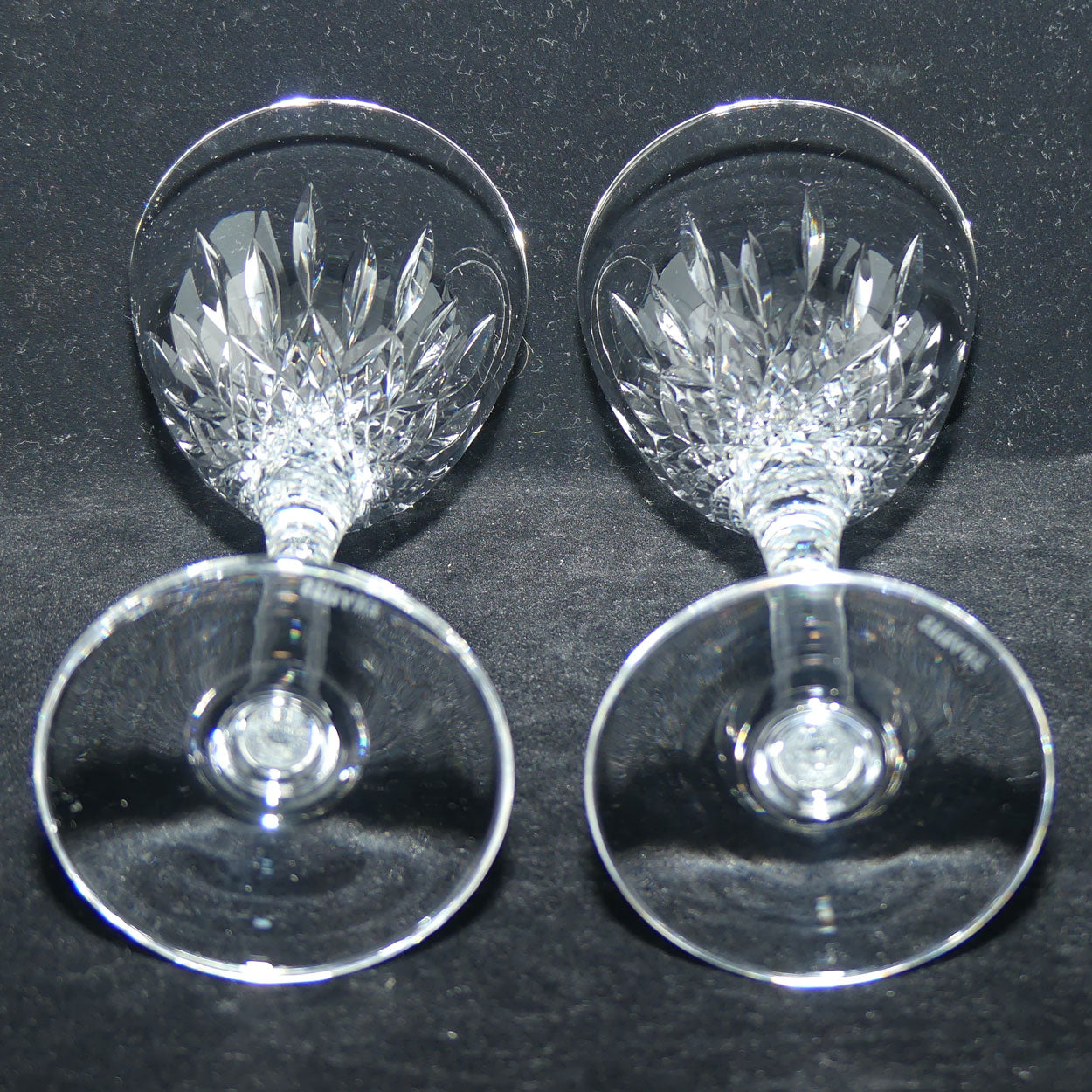 Stuart Crystal Madison pattern | set of 2 white Wine Glasses | 100ml | #1