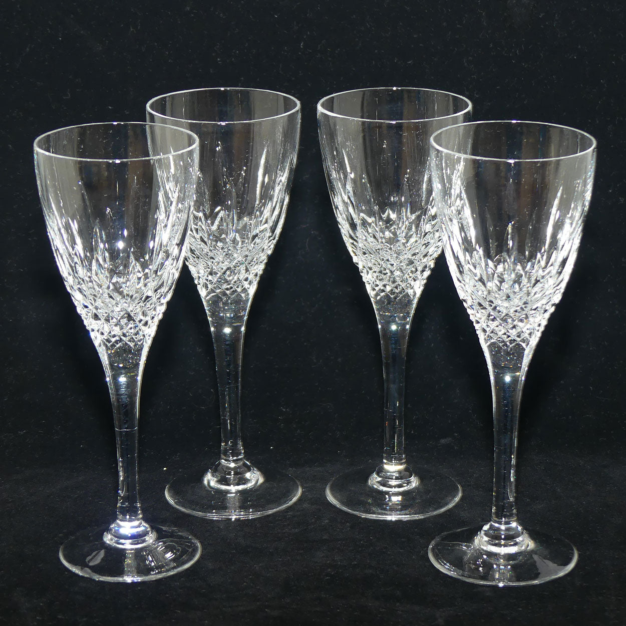 Stuart Crystal Madison pattern | set of 4 Sherry Glasses | 50ml | #1