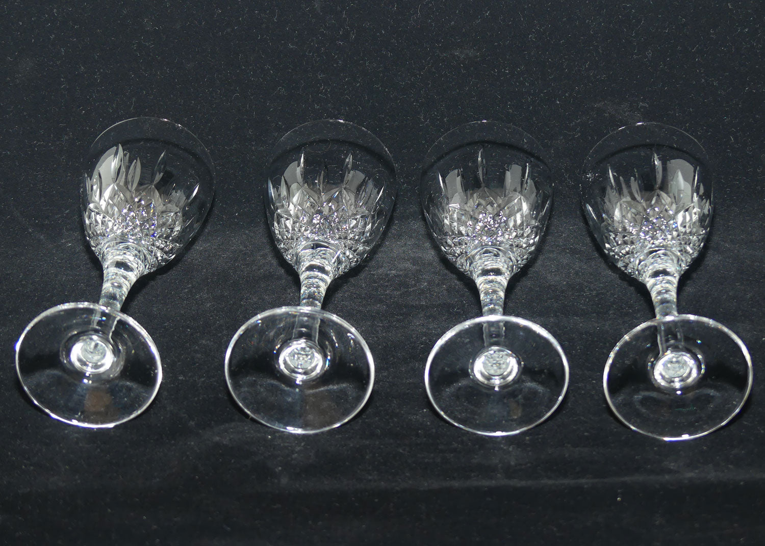 Stuart Crystal Madison pattern | set of 4 Sherry Glasses | 50ml | #1