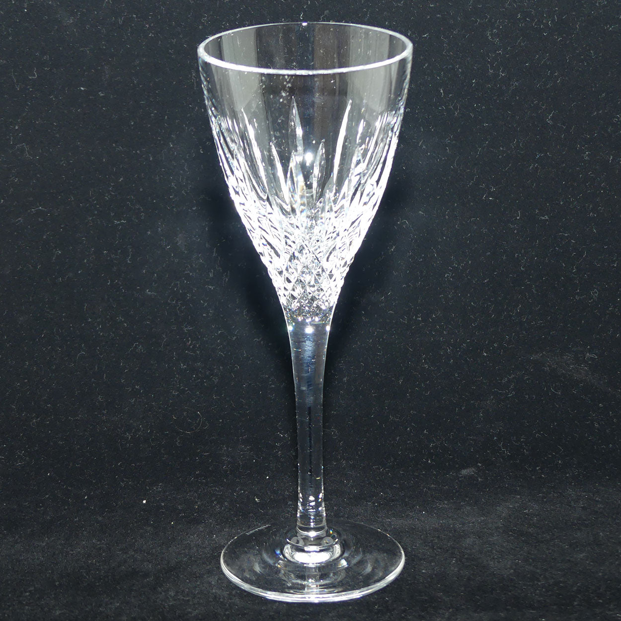 Stuart Crystal Madison pattern | set of 4 white Wine Glasses | 100ml | #1