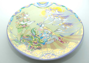 Rosenthal Bjorn Wiinblad very colourful and gilt Die Zauberflote | The Magic Flute | Mozart | wall charger