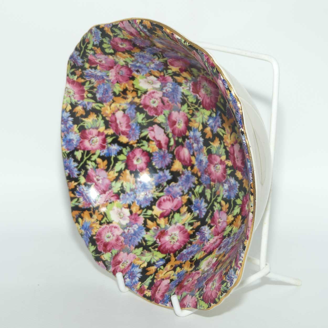 Royal Winton Grimwades Majestic pattern square bowl | 16.5cms square