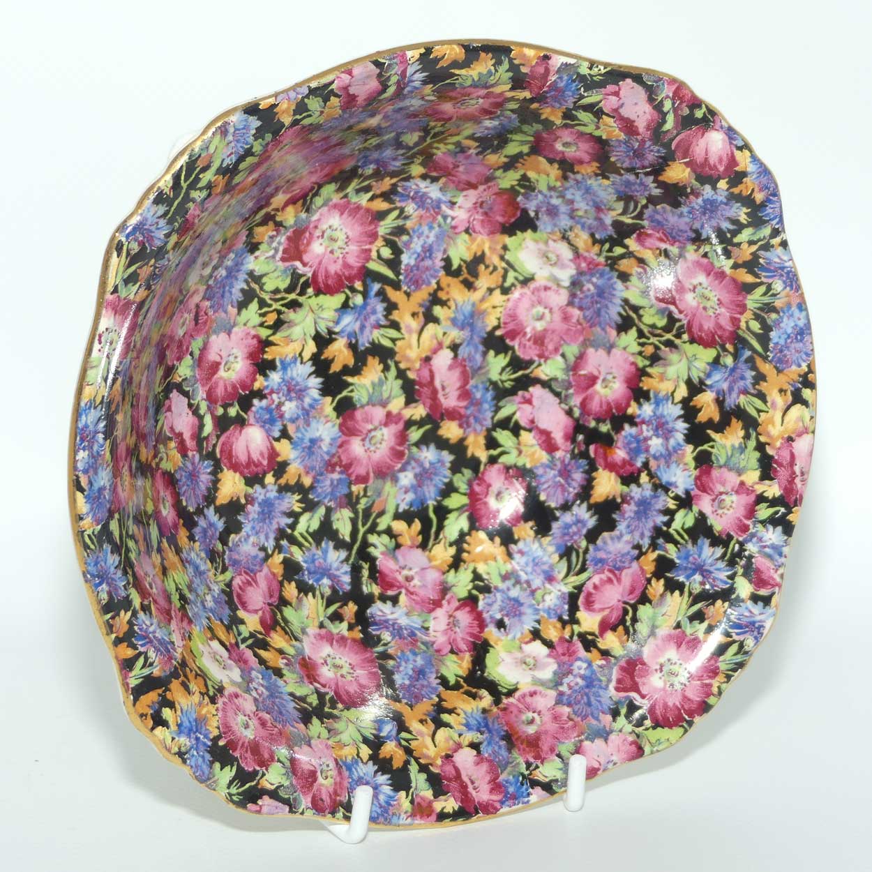 Royal Winton Grimwades Majestic pattern square bowl | 16.5cms square