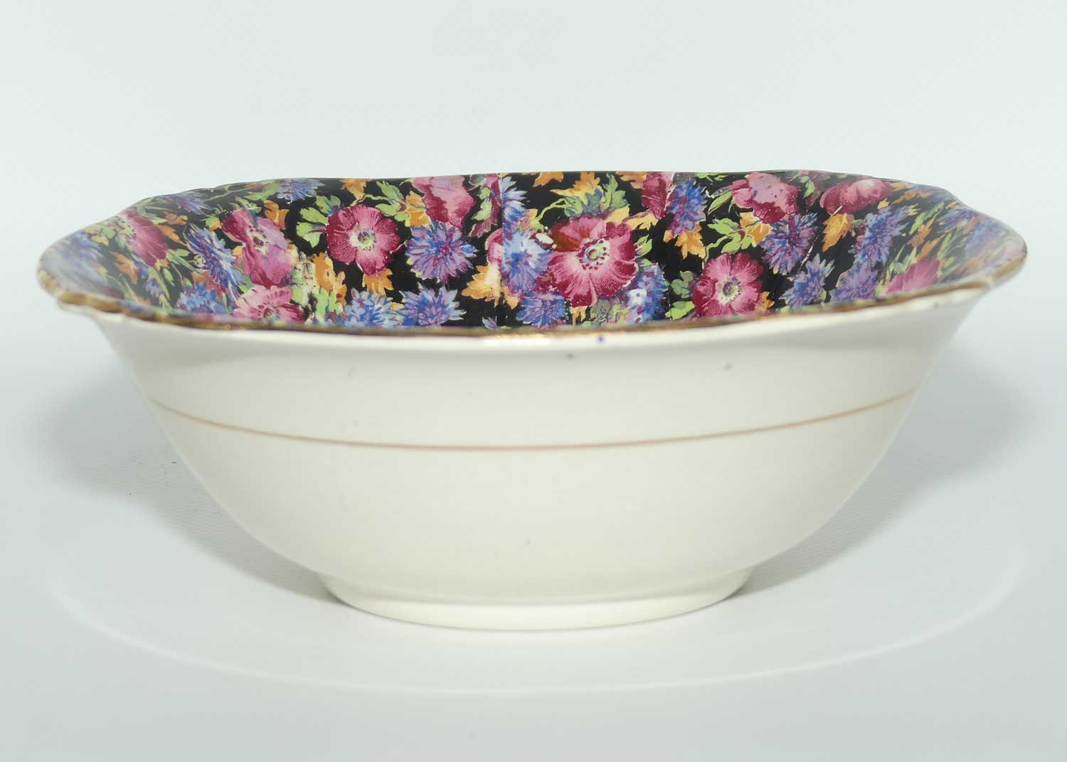 Royal Winton Grimwades Majestic pattern square bowl | 16.5cms square
