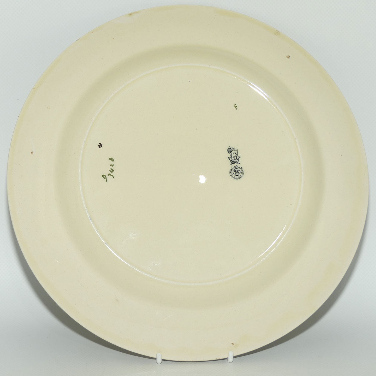 Royal Doulton Old English Saying plate | Joys shared with others are more than enjoyed D3428