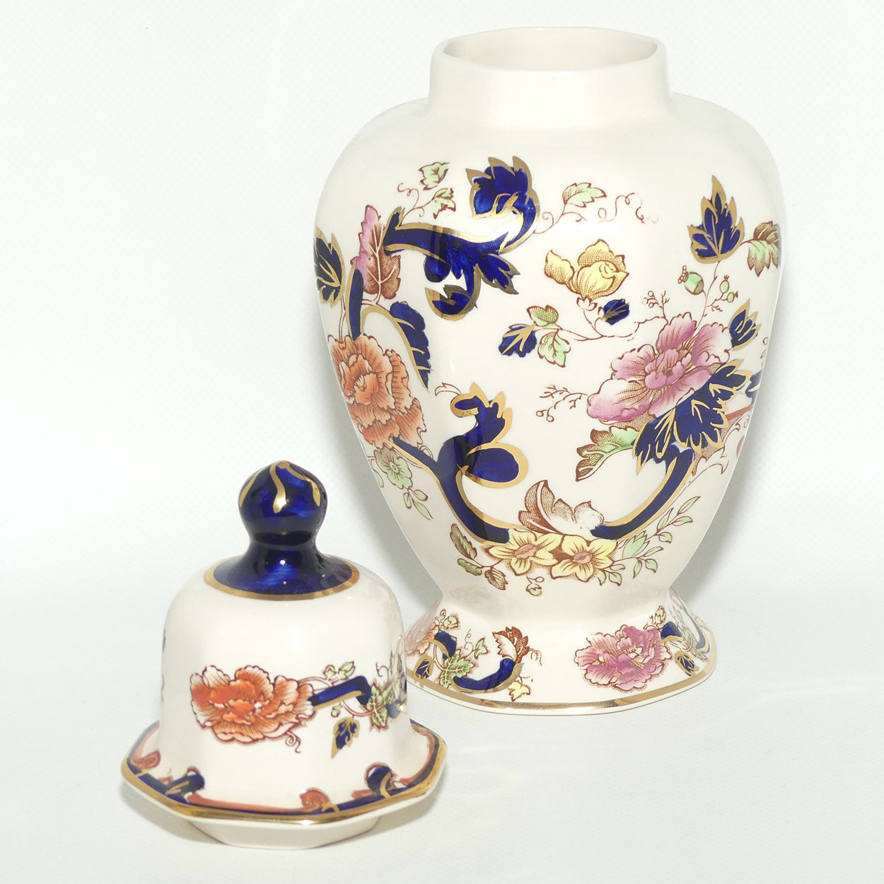 Masons Ironstone Mandalay pattern lidded Ginger Jar | 24.5cm #1