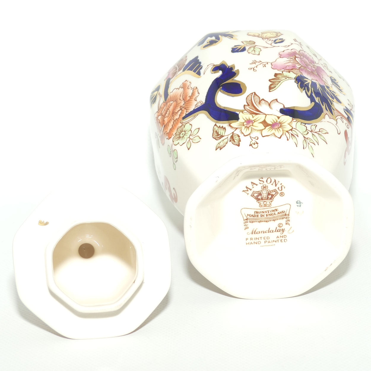 Masons Ironstone Mandalay pattern lidded Ginger Jar | 24.5cm #1