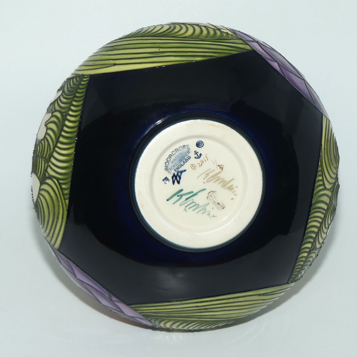 Moorcroft Mandarin 444/9 vase (Ltd Ed; #1 of 30)