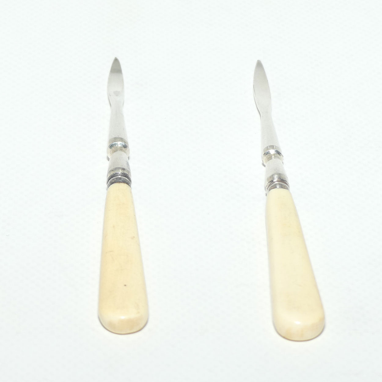 Set of 2 Manicure Tools | Faux Bone Handled | 12.5cm