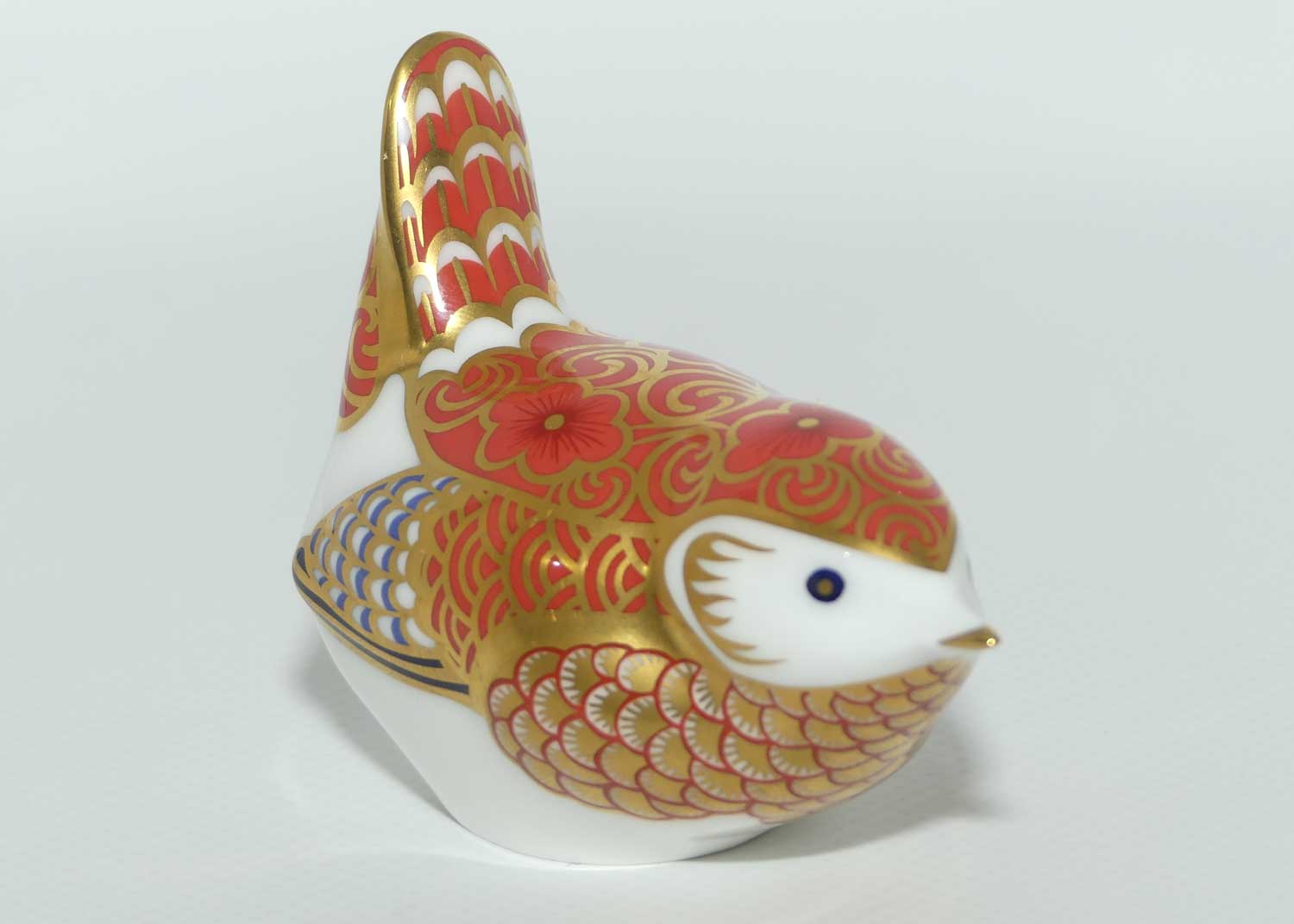 Royal Crown Derby paperweight | Manifold Wren | boxed