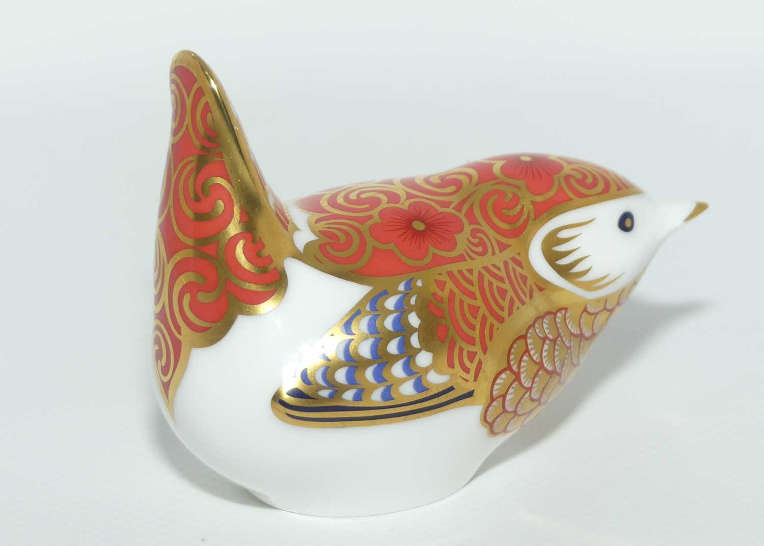 Royal Crown Derby paperweight | Manifold Wren | boxed