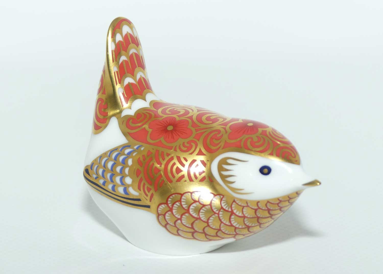 Royal Crown Derby paperweight | Manifold Wren | boxed