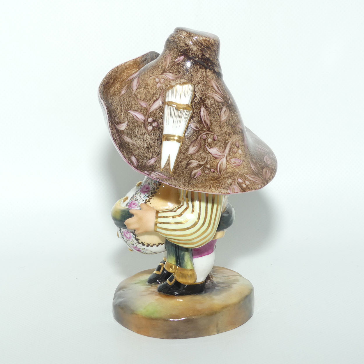 Royal Crown Derby figure Mansion House Dwarf | The Auctioneer | boxed c.1973