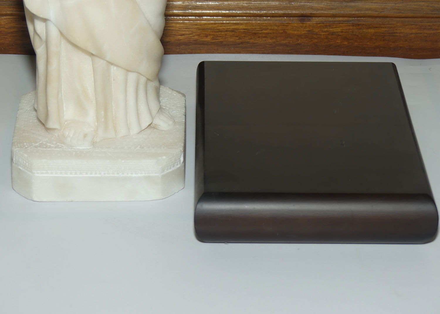 Victorian era Marble figure of Jesus | Sacred Heart of Jesus | 46cm