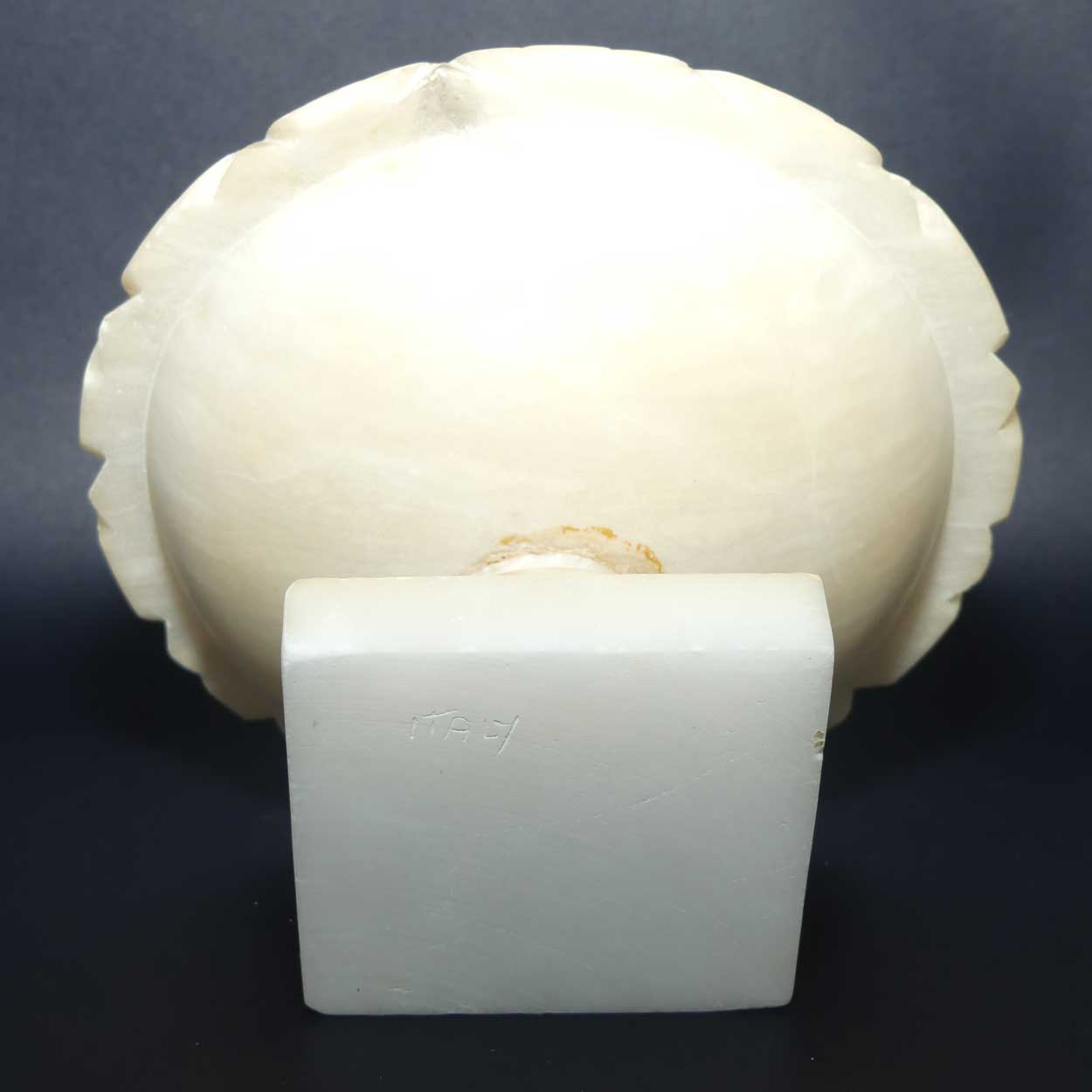 Vintage Italian Marble and Alabaster Fountain | Small size | 4 Birds at Fountain