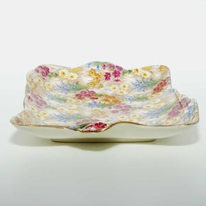 Royal Winton Margeurite Chintz tab handled tray