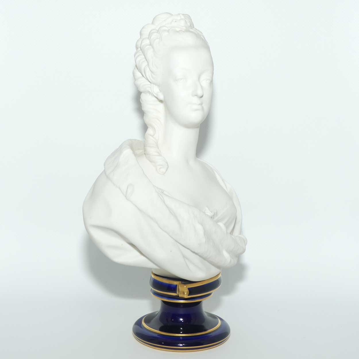 Manufacture de Sèvres Bisque Bust of Marie Antoinette