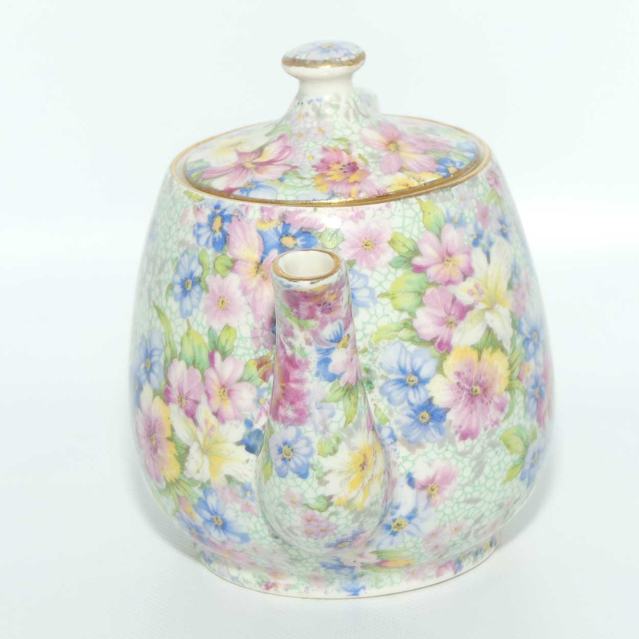 Royal Winton Marion Chintz teapot for one