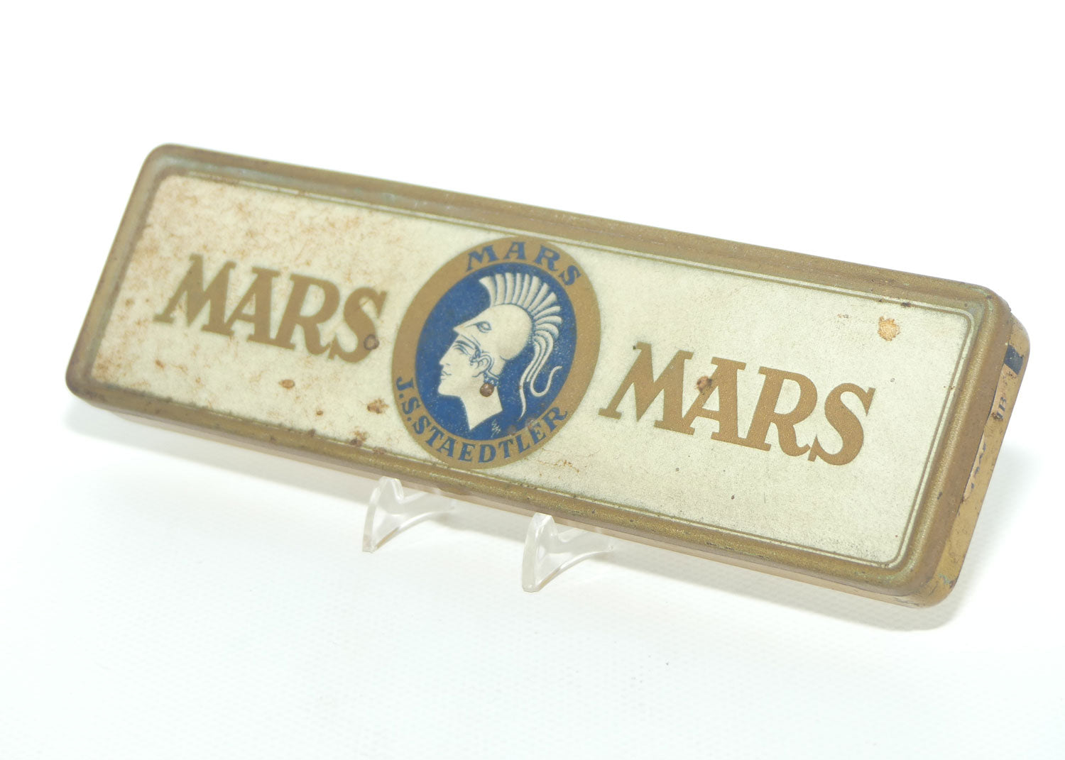 Mars JS Staedtler pencil tin | some contents