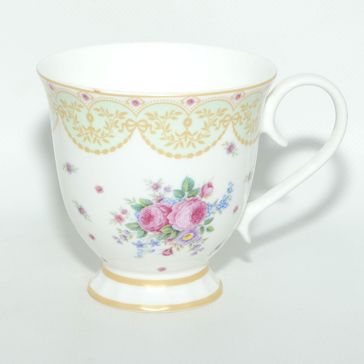 Maxwell & Williams Historic Royal Palaces series | Kensington Palace Collection | Palace Rose coffee mug