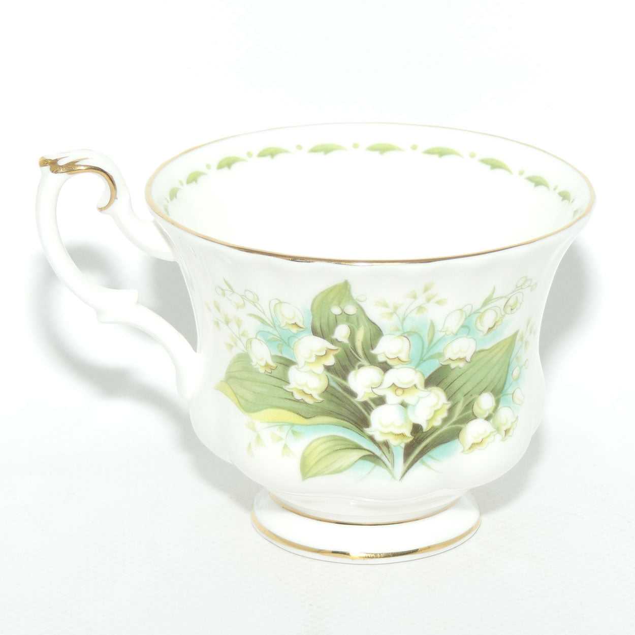 Royal Albert Bone China England | Flower of the Month series | May Lily of the Valley duo