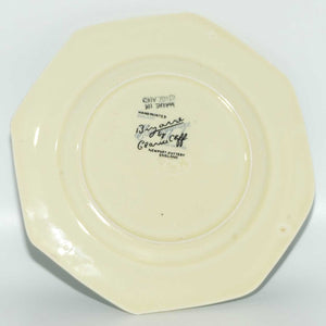 Clarice Cliff Bizarre May Avenue octagonal plate | 14.5cm