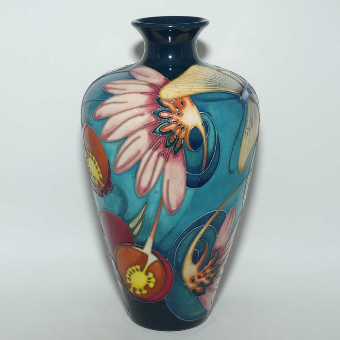 Moorcroft Mayfly vase | Shape 72/9 | signed Hugh Edwards