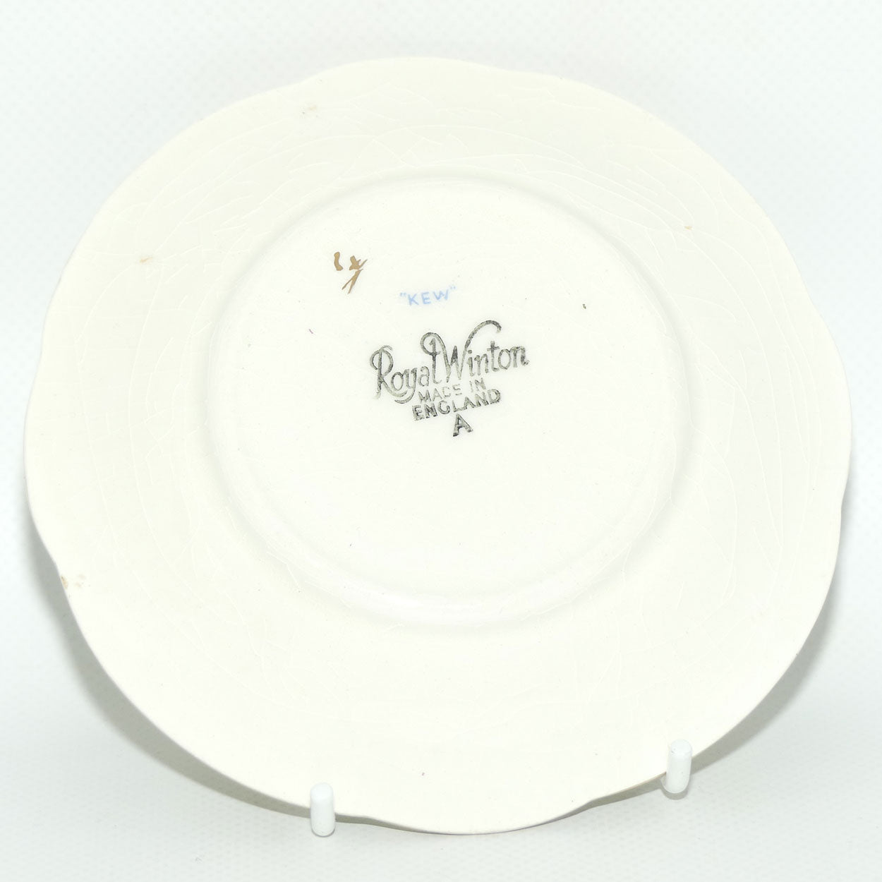Royal Winton Kew Chintz mayonnaise bowl on tray
