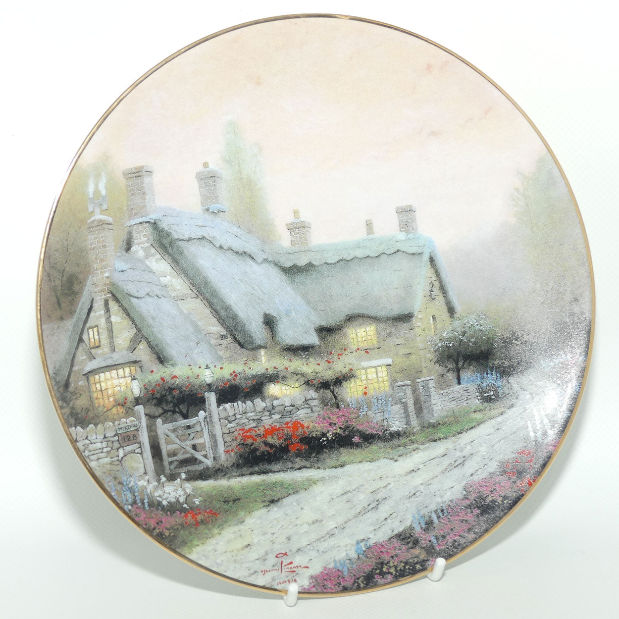 Bradex 84 K41 127.5 plate | Garden Cottages of England | McKenna's Cottage