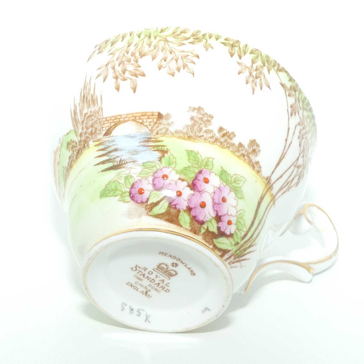 Royal Standard Bone China Meadowland pattern trio