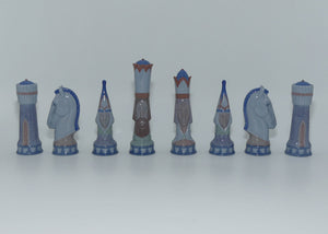 Lladro Medieval Chess Set + Board | #06333