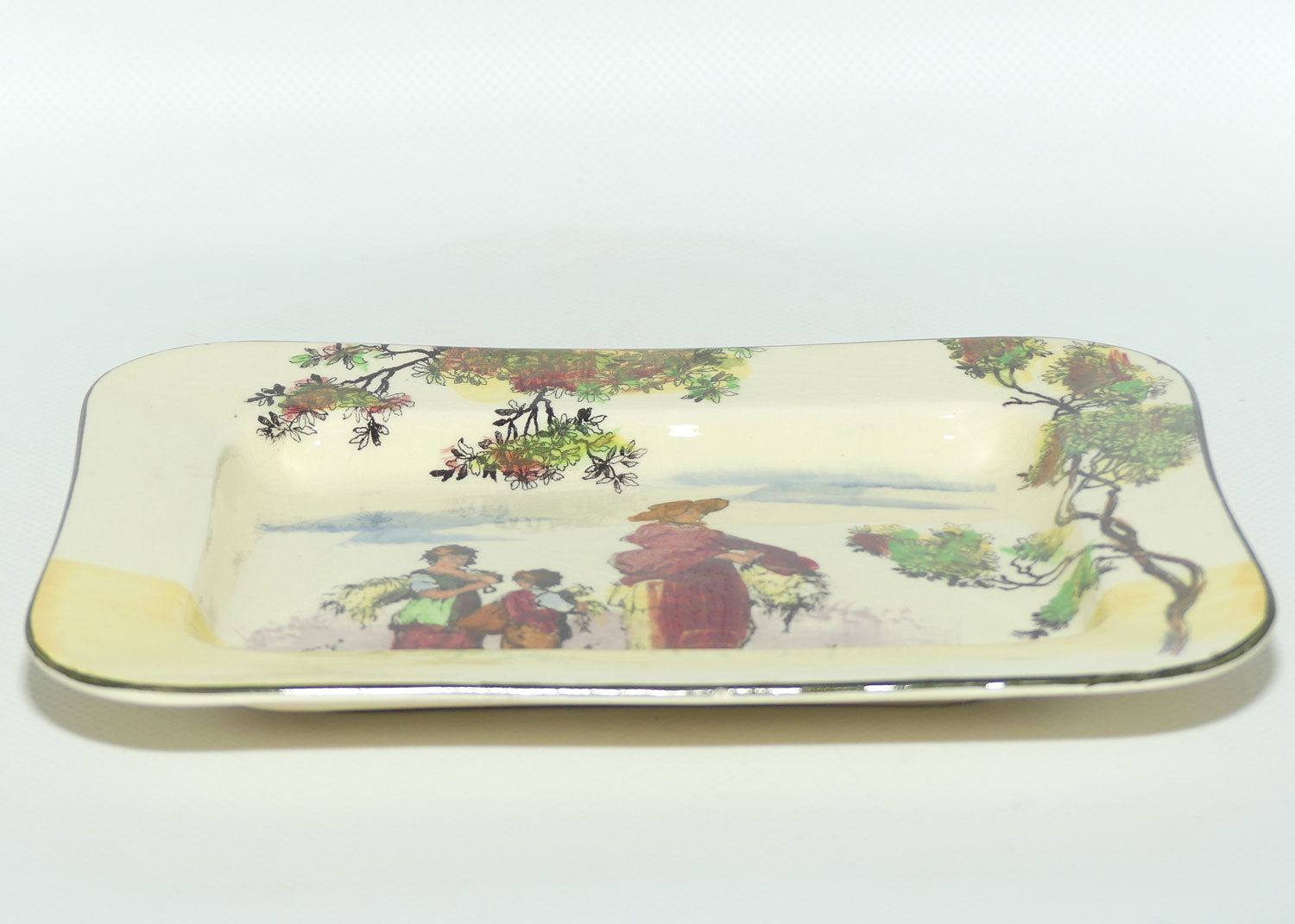 Royal Doulton Gleaners and Gypsies tray D4983