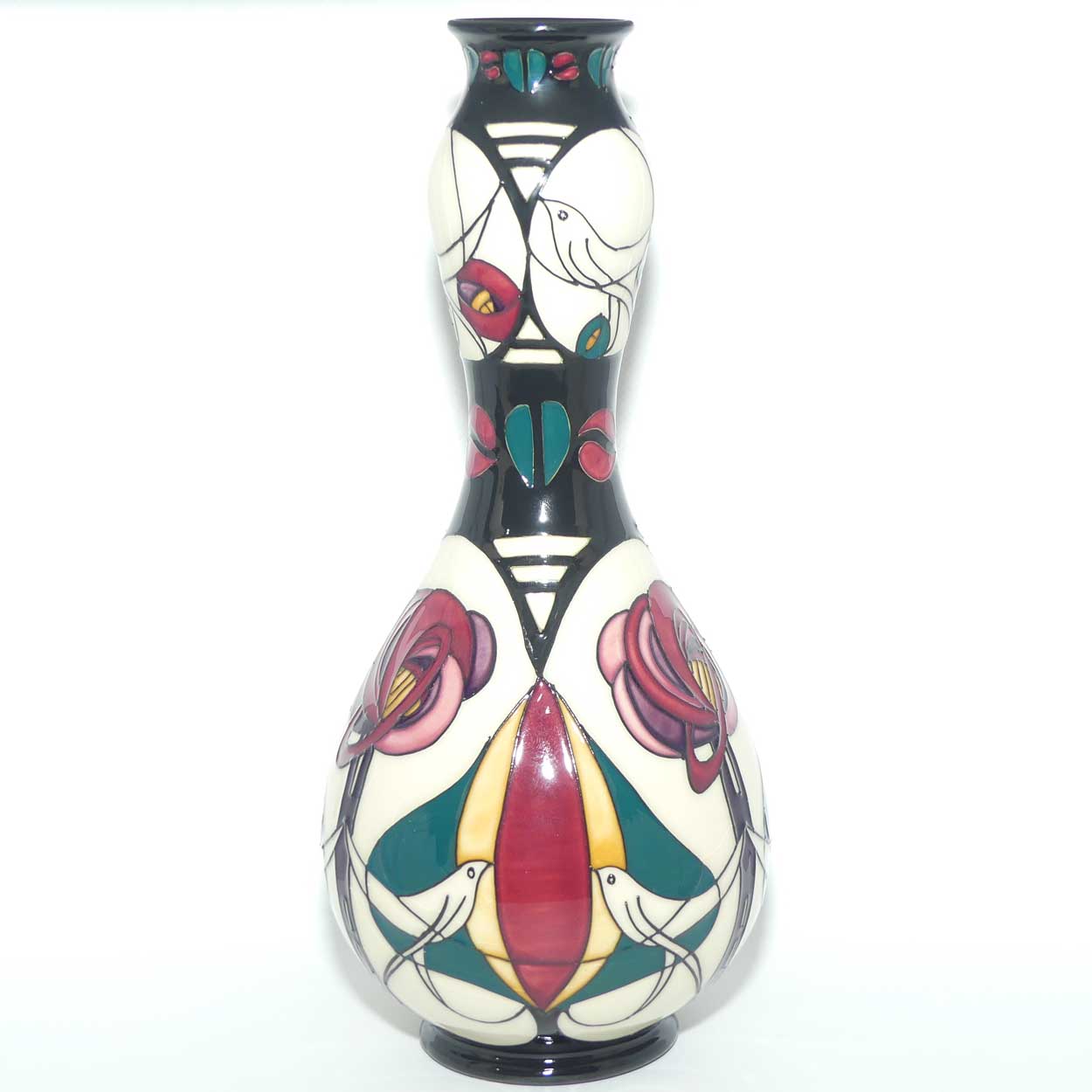 Moorcroft Melody vase | Shape 70/11 | red dot