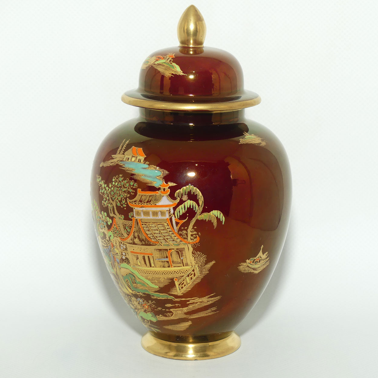 Carlton Ware  Rouge Royale Mikado pattern ginger jar | #1