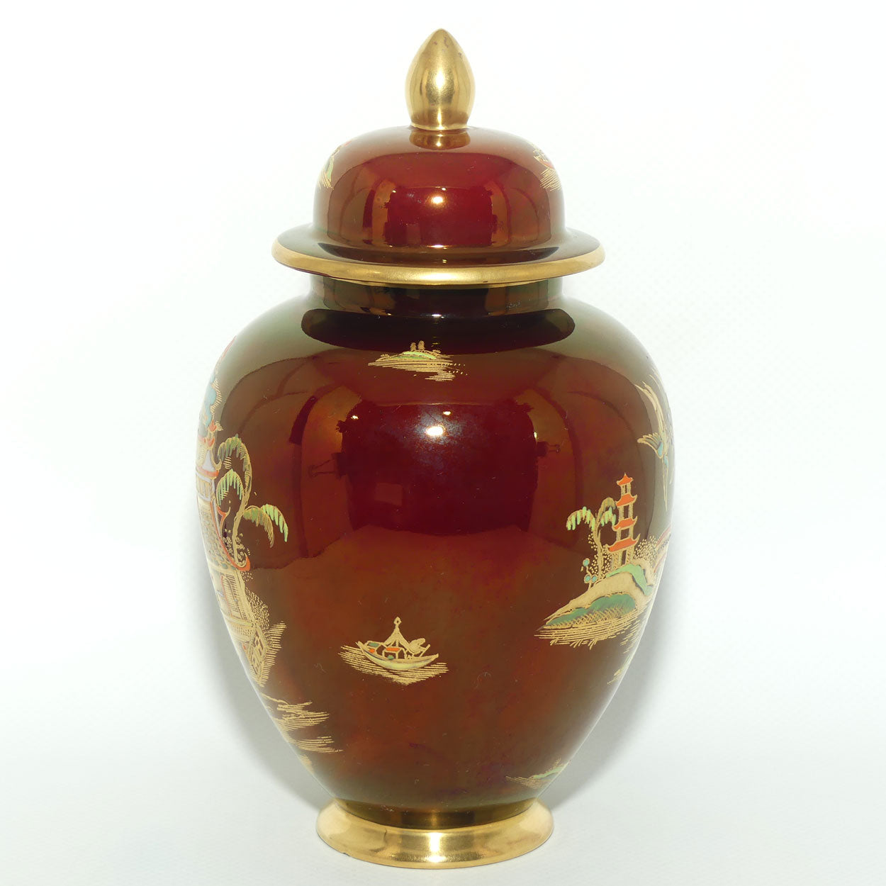 Carlton Ware  Rouge Royale Mikado pattern ginger jar | #1
