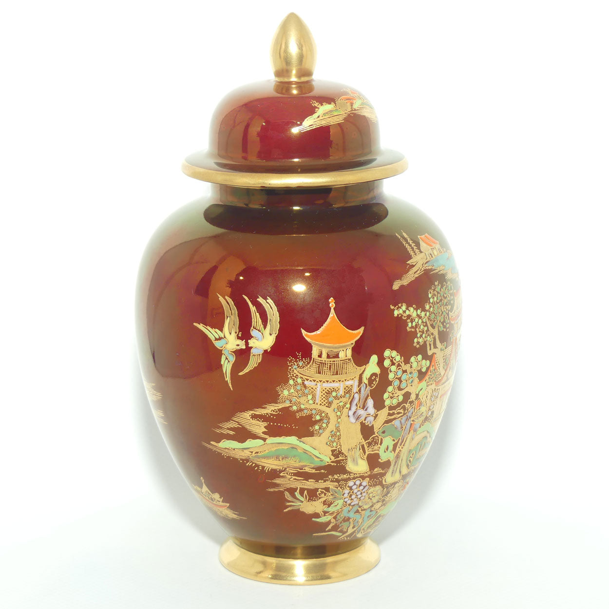 Carlton Ware  Rouge Royale Mikado pattern ginger jar | #1