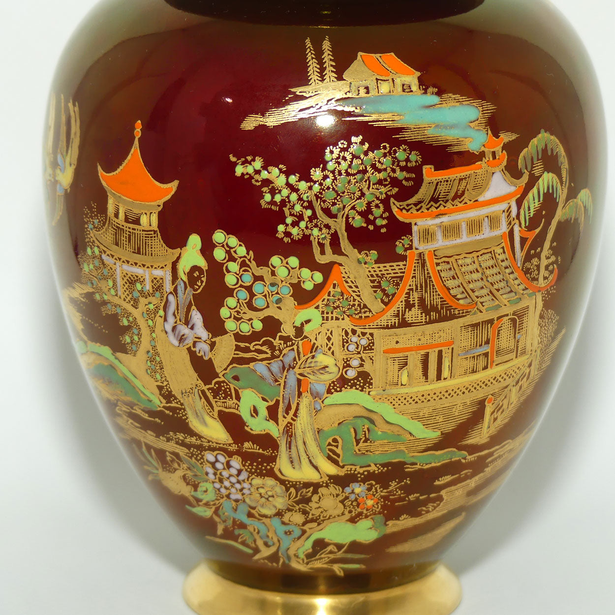 Carlton Ware  Rouge Royale Mikado pattern ginger jar | #1