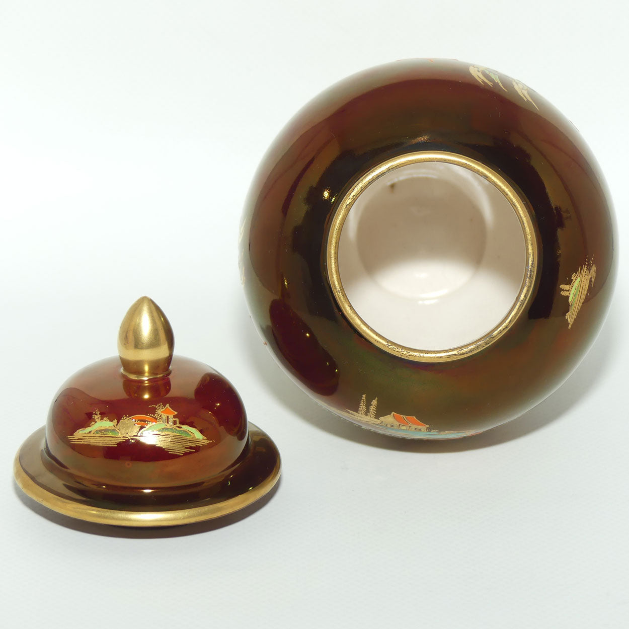 Carlton Ware  Rouge Royale Mikado pattern ginger jar | #1