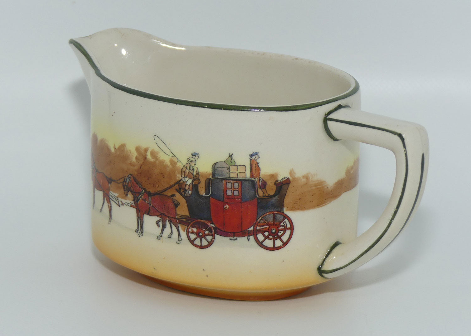 Royal Doulton Coaching Days New Empire shape milk jug