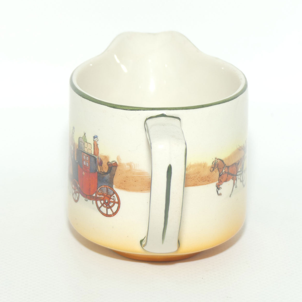 Royal Doulton Coaching Days New Empire shape milk jug