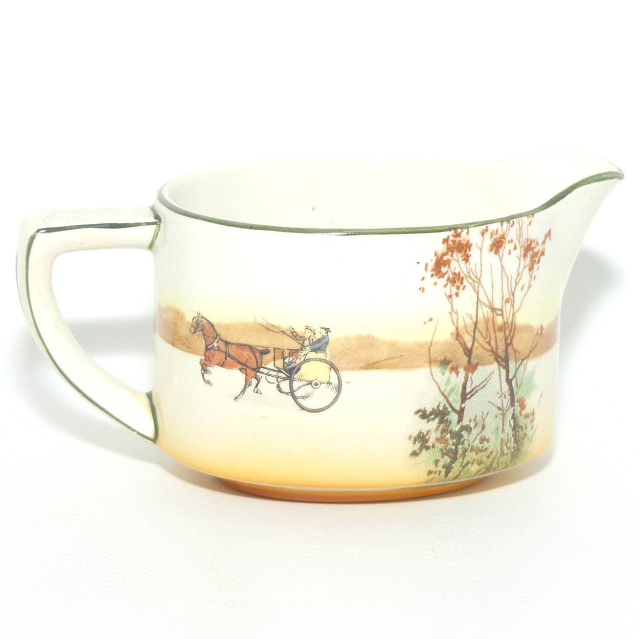 Royal Doulton Coaching Days New Empire shape milk jug