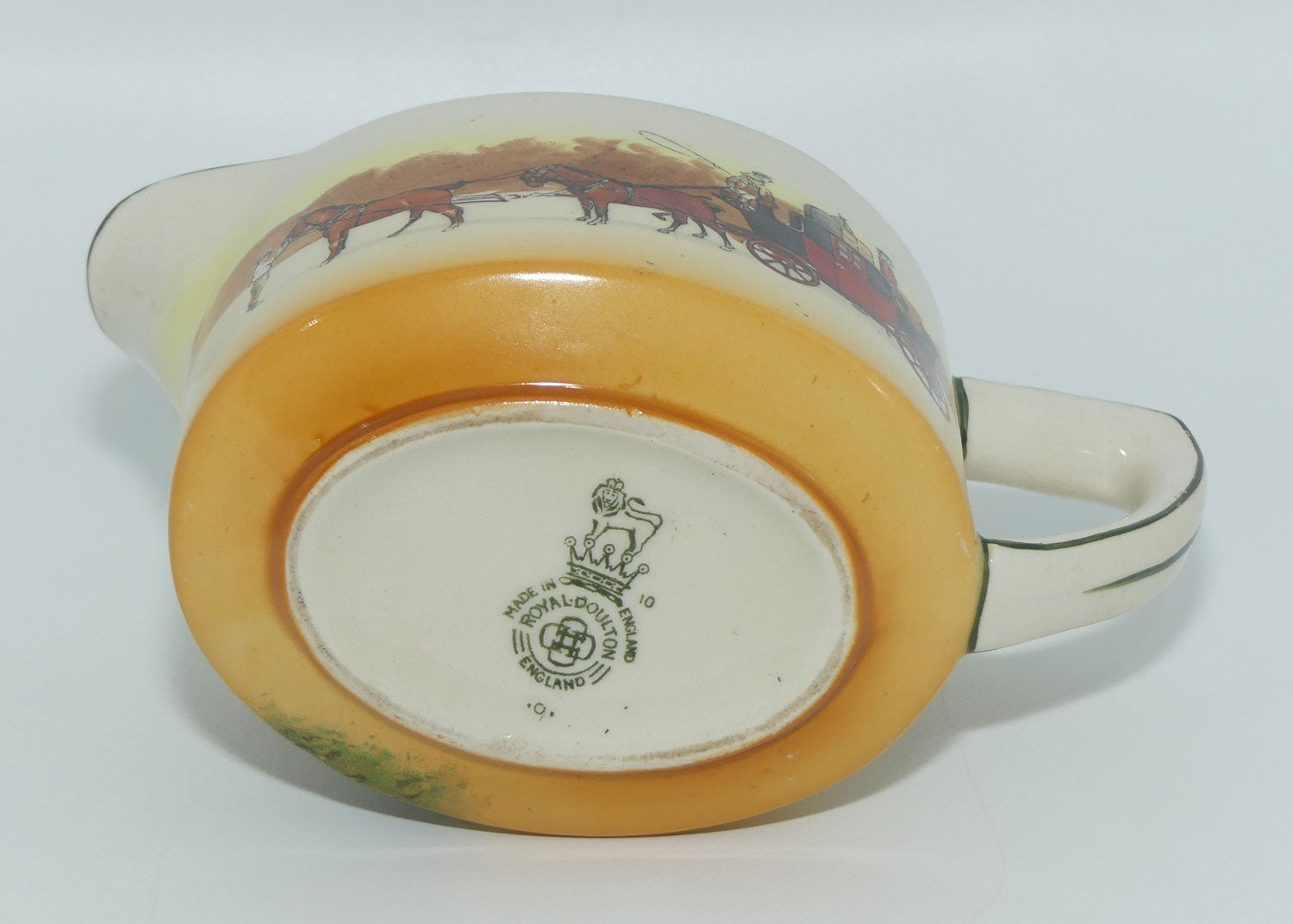 Royal Doulton Coaching Days New Empire shape milk jug