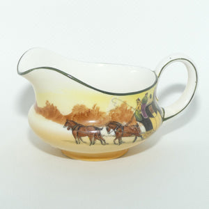 Royal Doulton Coaching Days miniature cream jug E3804