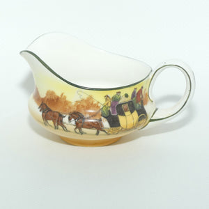 Royal Doulton Coaching Days miniature cream jug E3804