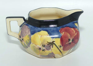 Royal Doulton Pansy with Black Border D4049 | milk jug