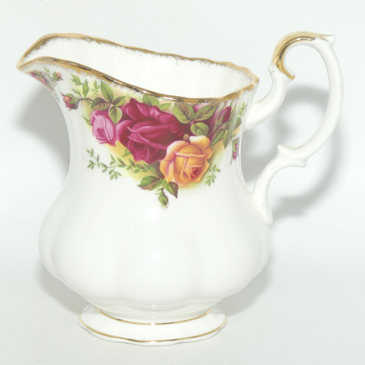 Royal Albert Bone China England Old Country Roses Milk Jug | Tea Size | early stamp