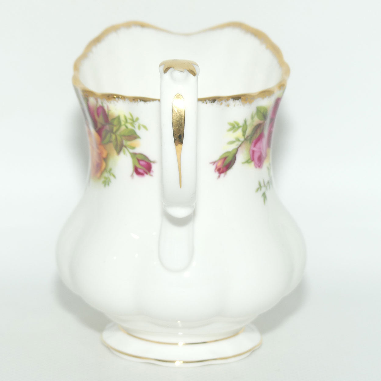 Royal Albert Bone China England Old Country Roses Milk Jug | Tea Size | early stamp