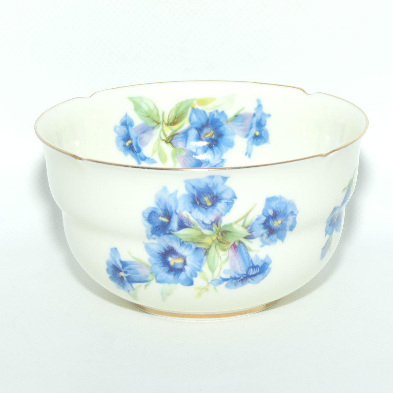 Royal Doulton Gentian pattern V1911 | milk jug and sugar bowl