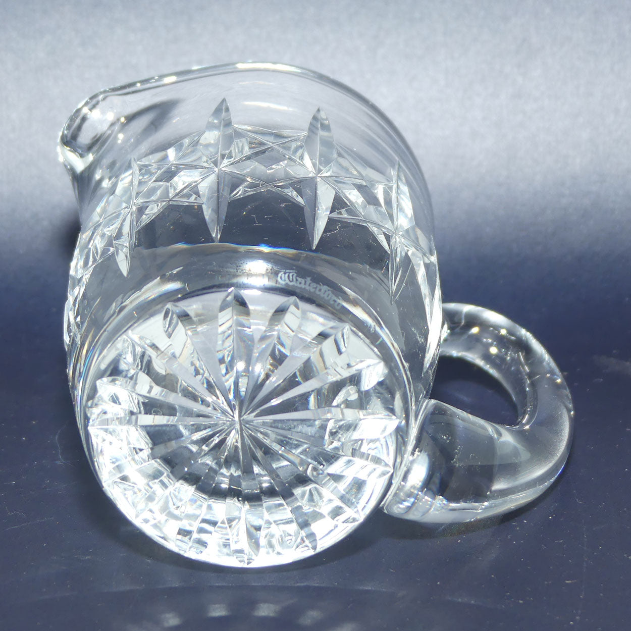 Waterford Crystal milk jug and sugar bowl
