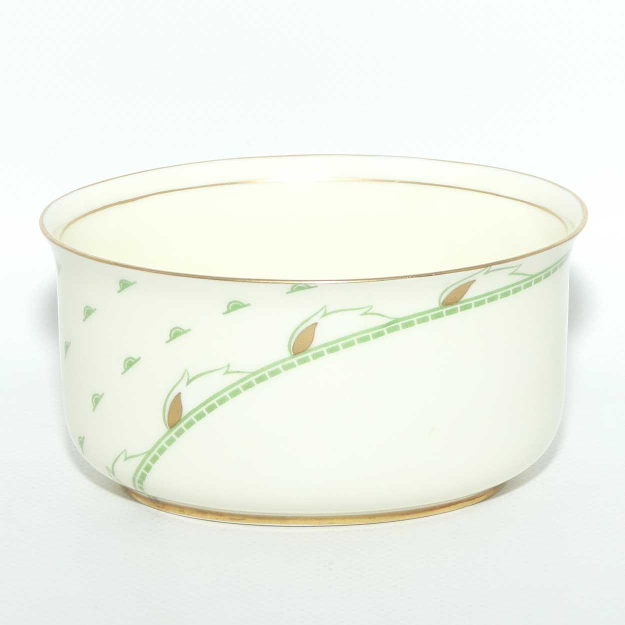 Royal Doulton Yvonne pattern milk jug and sugar bowl | Art Deco | V1653